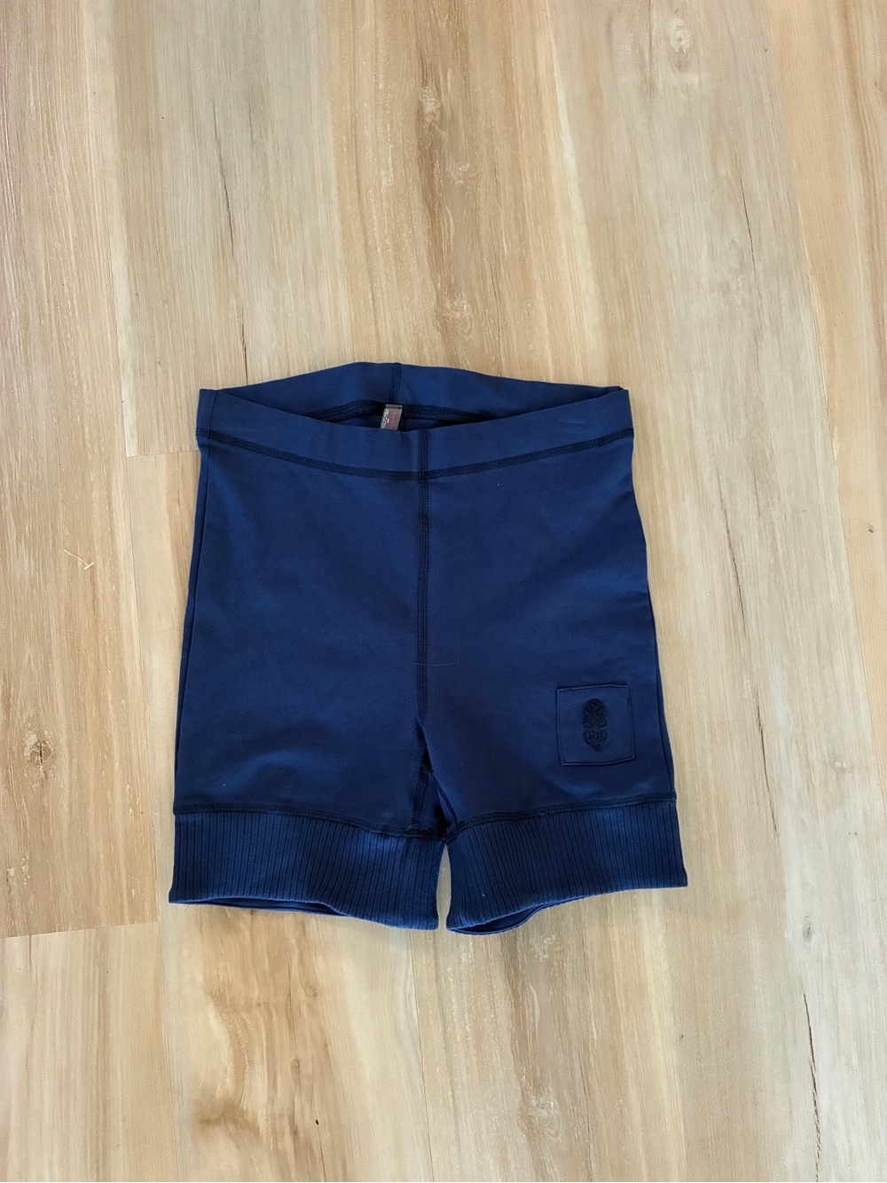 FP Movement by Free People Navy High-Waist Bike Shorts